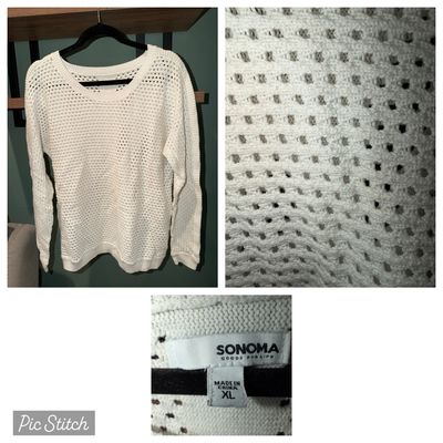 Sonoma Long sleeve white shirt Women's - XL