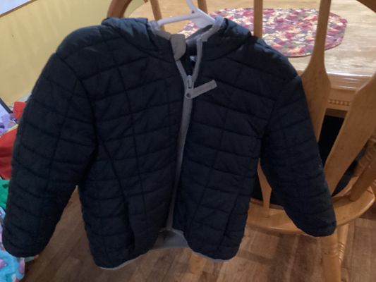 Cat and jack Black winter coat 2T