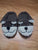 Totes Toasties Kids Puppy Slippers Size 11-12, plush brown sherpa fleece 11 (Lil' Kid)
