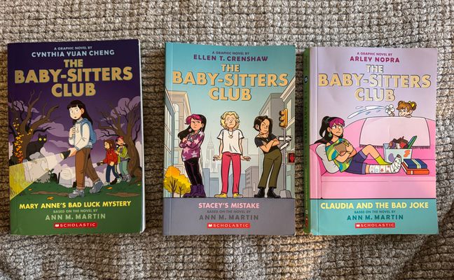 Scholastic Baby Sitters Club -3 Books