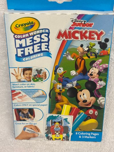 Brand New Mickey Crayola Mess Free Coloring set Brand New Mickey Crayola Mess Free Coloring set