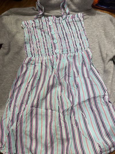 Art Class Striped Lightweight Dress  6T/6