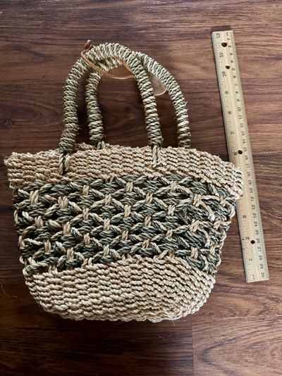 Nine West Straw hand bag