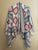 Myobe  Pink/Gray/White Soft Cardigan Women's - M