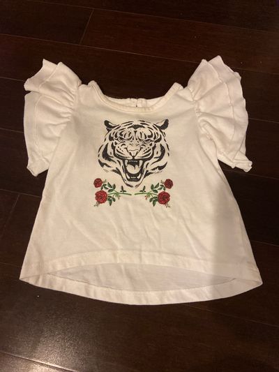 Wonderkids 18 months white shirt with sparkle details 18 Months