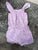 Cat & Jack Purple Sunburst Romper  6T/6