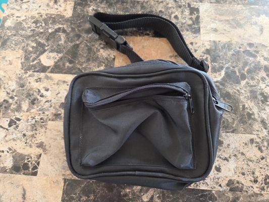 Black Fanny Bag