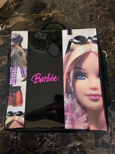 vintage barbie carry case