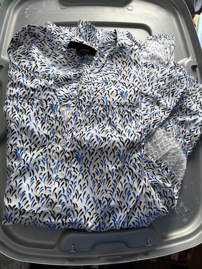 Lane Bryant Never Worn Black Blue Top Size 14/16 Women's - XL