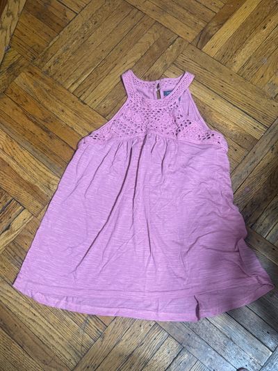 Pink flowy tank  Women's - M
