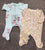 Carters Footed sleepers 0-3 Months