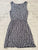 Merona Black and white. Elastic at waist. Large V Neck Women's - M