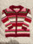 Gymboree Size 5/6 red/pink striped sweater 5T/5