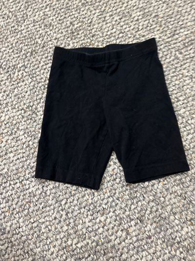 Old navy Black biker shorts 6T/6