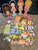 Magnetic doll dress up magnetic wooden dolls with dress up and stands
