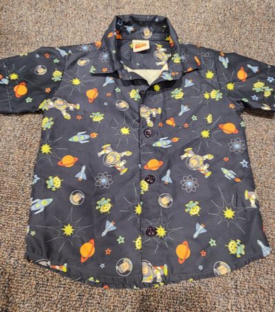 Toy Story Short sleeve summer button down 2T
