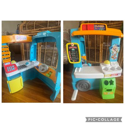 Fisher Price Food Truck. As is. No accessories. Fisher Price Food Truck. As is. No accessories. Some wear