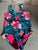 Hurley Flower Bathing Suit 12 Months