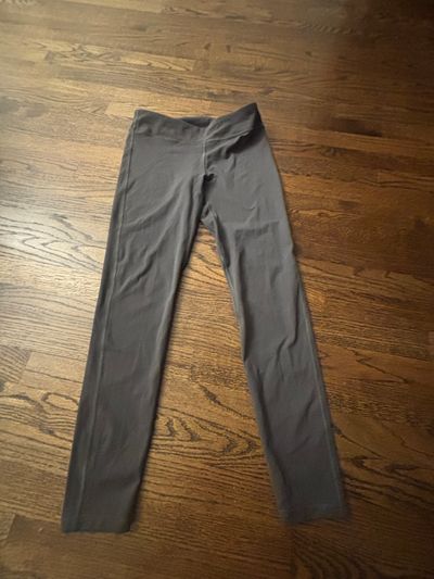 Under Armour, gray pants leggings  10-12