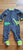 Little Me Like new one piece snug fit PJ feature cute dinosaurs graphic 12 Months