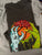 Cat & Jack Basketball Zombie Halloween Top Size XL 16 14-16