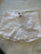 Mossimo white denim jean shorts Size 10 Women's 10