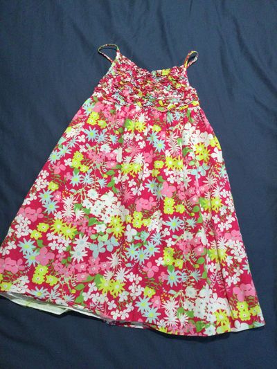 Penelope Mack size 8 Pink floral sundress 7-8