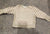 Hanes Pink and gray striped sweatshirt 0-6 Months