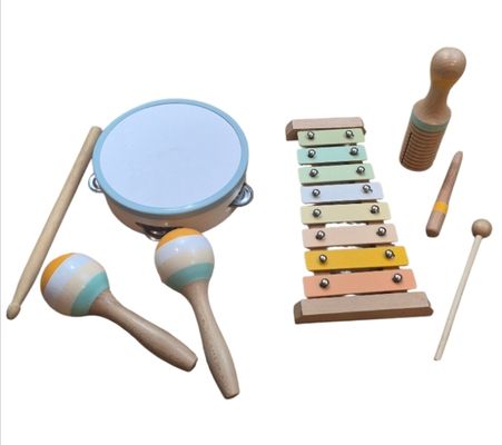 Wooden Musical Instruments 8 pieces