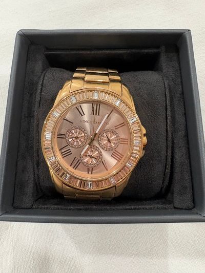 Vince Camuto Rose gold watch-needs battery