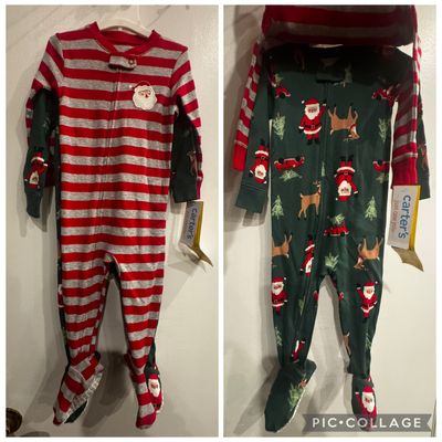 2 Pairs of Christmas Pajamas. Brand New 2 Pairs of Christmas Pajamas. Brand New 2T
