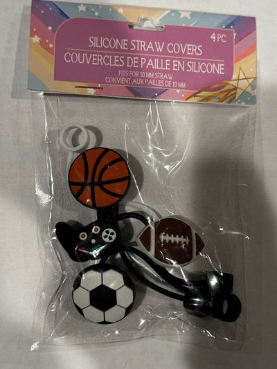 Brand New Silicone Straw Covers Brand New Silicone Straw Covers